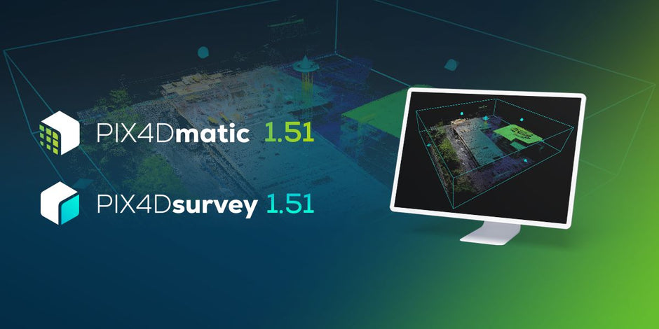Discover the revolutionary update of PIX4Dmatic and PIX4Dsurvey software