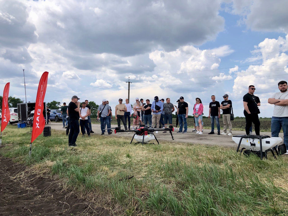 The demand for agro-drones is growing. Results of XAG Field Demonstration in Kagarlyk, Central Ukraine