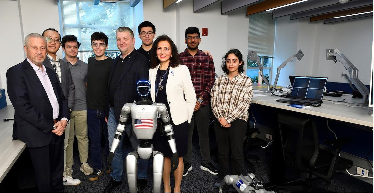 10,000 ft² of applied R&D infrastructure at Johns Hopkins: Futurology robotics at the opening of Geriatrics Engineering