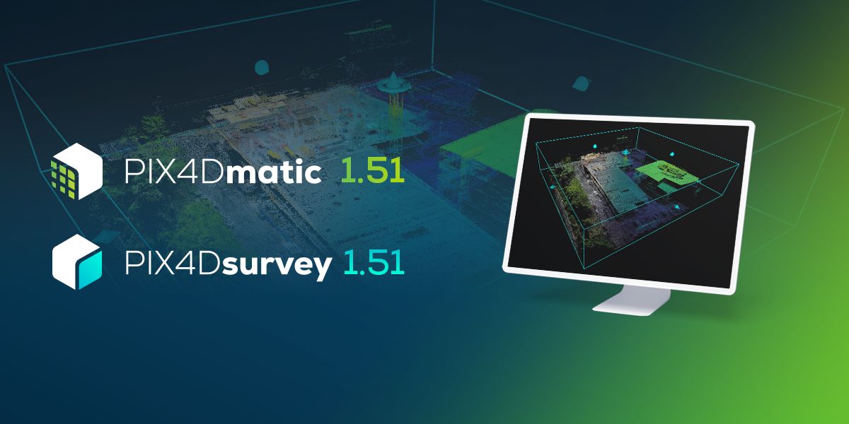 Discover the revolutionary update of PIX4Dmatic and PIX4Dsurvey software