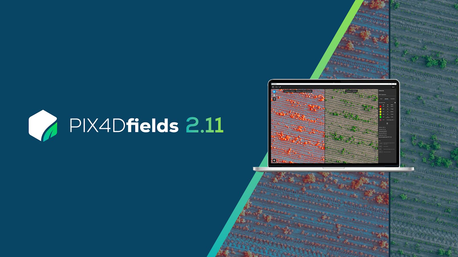 Pix4D expands its agri solutions ecosystem: PIX4Dfields 2.11 adds false color composite views and machinery integrations.