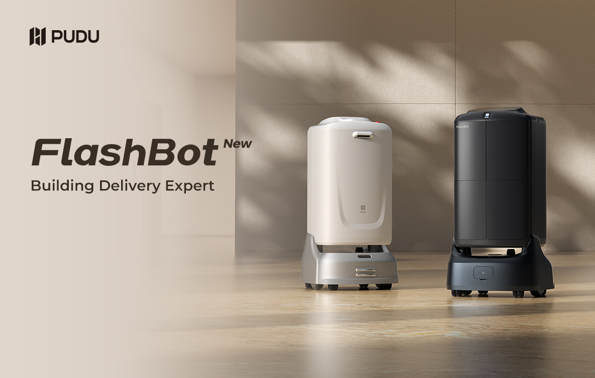 PUDU brand unveils the updated FlashBot, taking smart building delivery to a new level