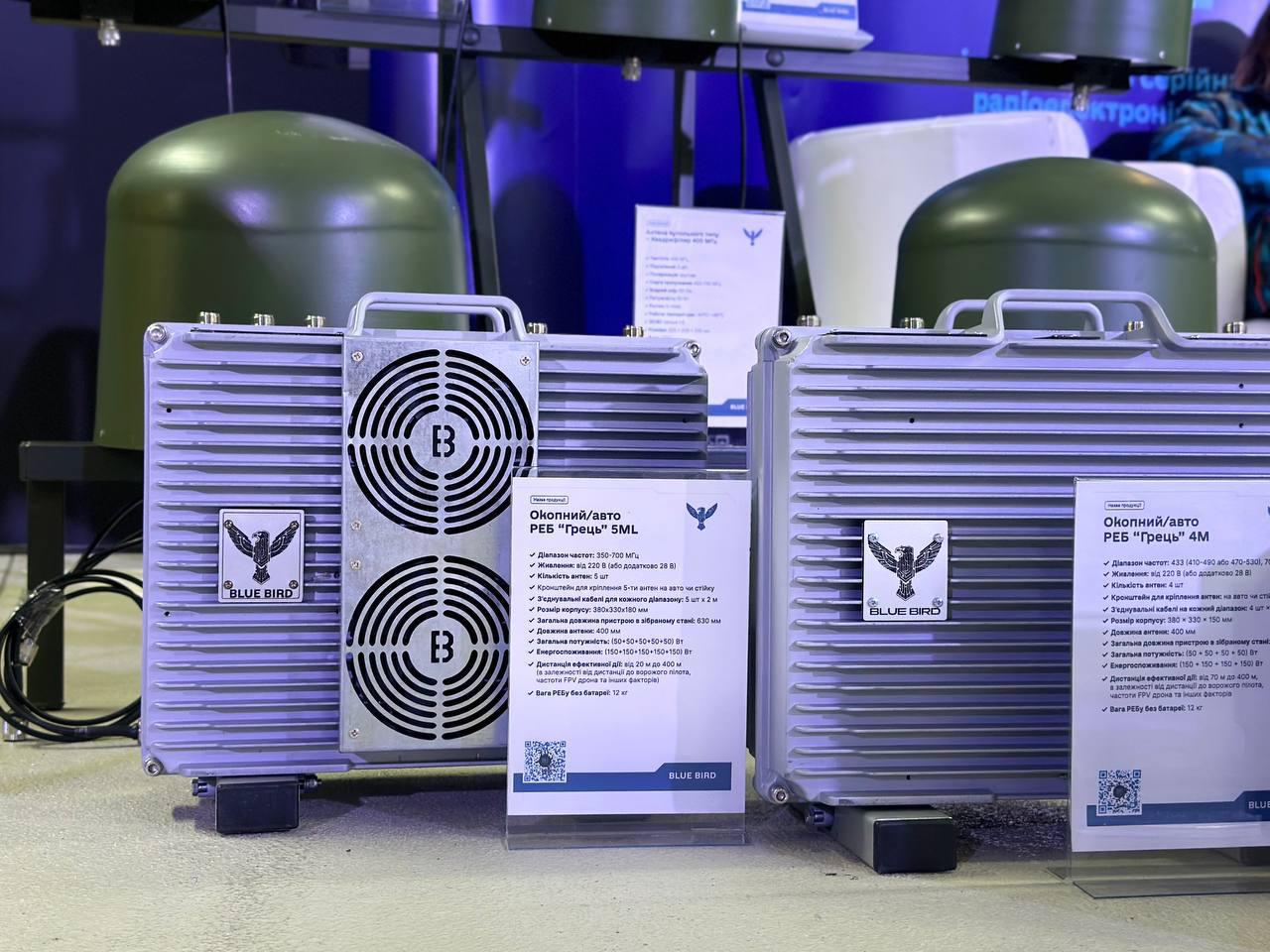 BlueBird among the participants of the Ukrainian Pavilion: counter-drone and electronic warfare systems in Las Vegas