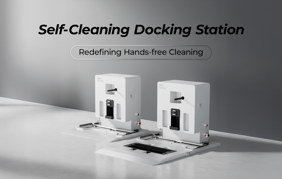 35× maintenance efficiency with the new Self-Cleaning Docking Station for the PUDU CC1 Series