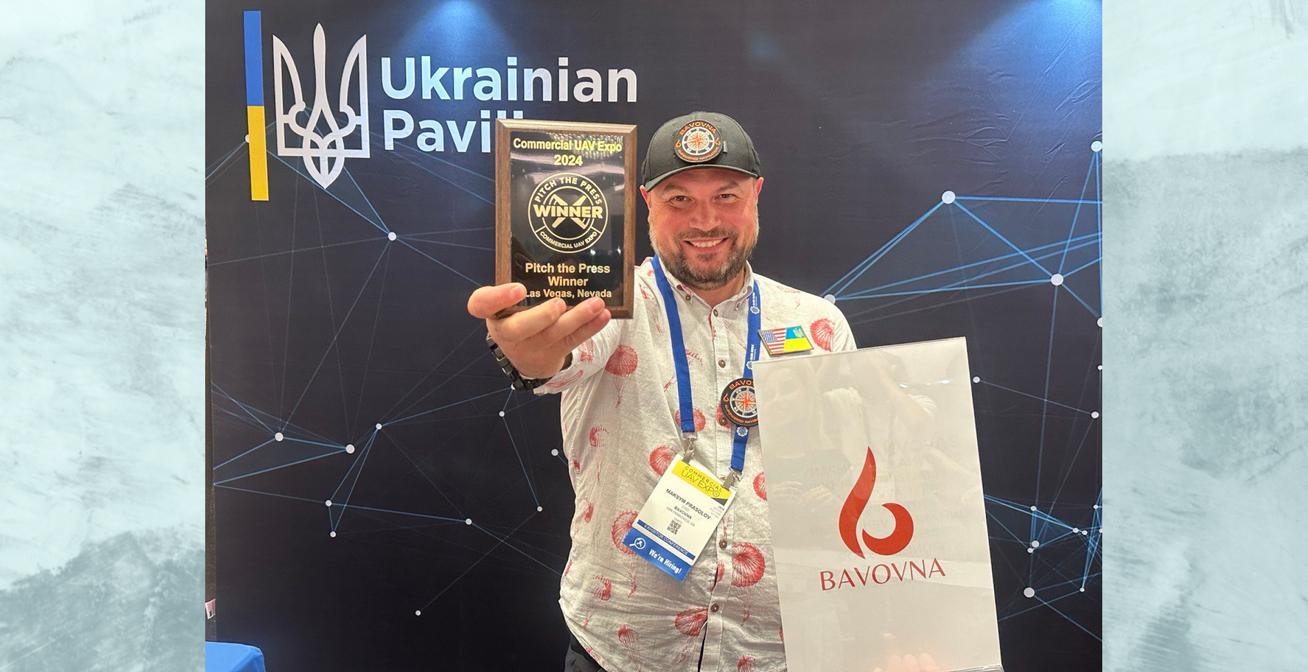Navigation autonomy technologies by Bavovna as part of the Ukrainian Pavilion at UAV Expo 2025