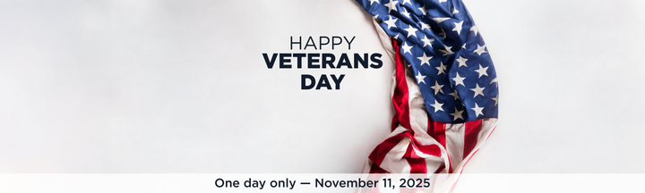5% off cutting-edge technologies in honor of Veterans Day