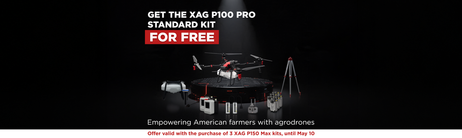 Futurology is preparing U.S. farmers for the new agricultural season: Get the XAG P100 Pro Standard kit for free
