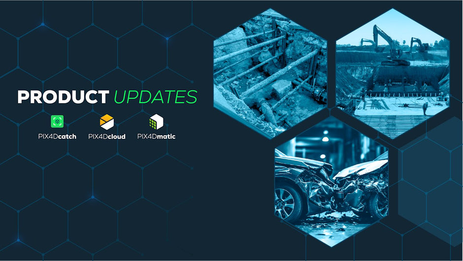 Major software update: PIX4Dcatch, PIX4Dmatic, and PIX4Dcloud
