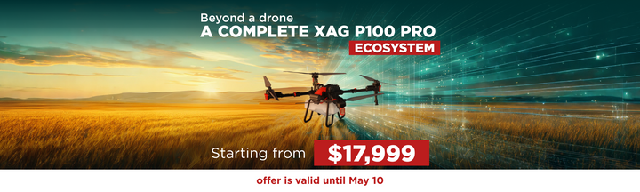 Empowering U.S. Farmers: Complete XAG P100 Pro Kit Ecosystem Starting at $17,999