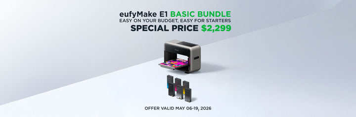 eufyMake E1 Basic Bundle: Personalized UV Printing at a Special Price of $2,299