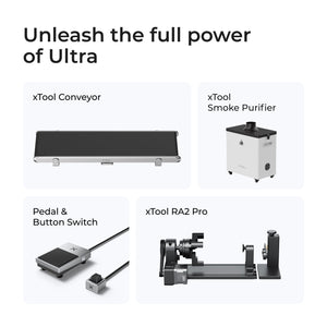 xTool F1 Ultra 20W Fiber & Diode Dual Laser Engraver - F1 Ultra Standalone