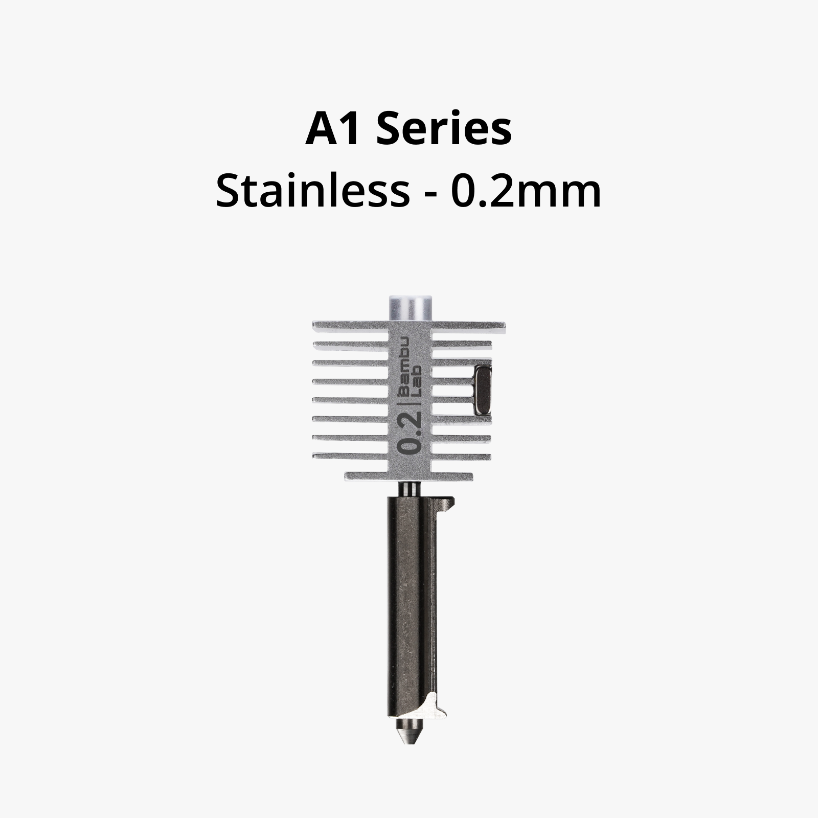 Bambu Lab Hotend with stainless steel nozzle-0.2 mm (FAH018)