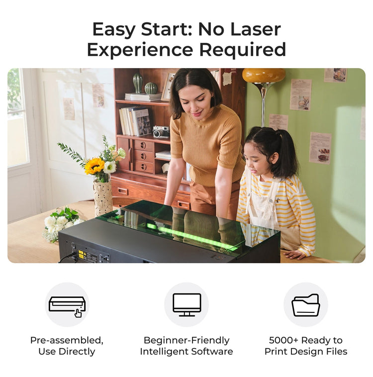 xTool Screen Printer: 1st Screen Printing Solution with Laser - Basic Kit / For P/F/S/D Series