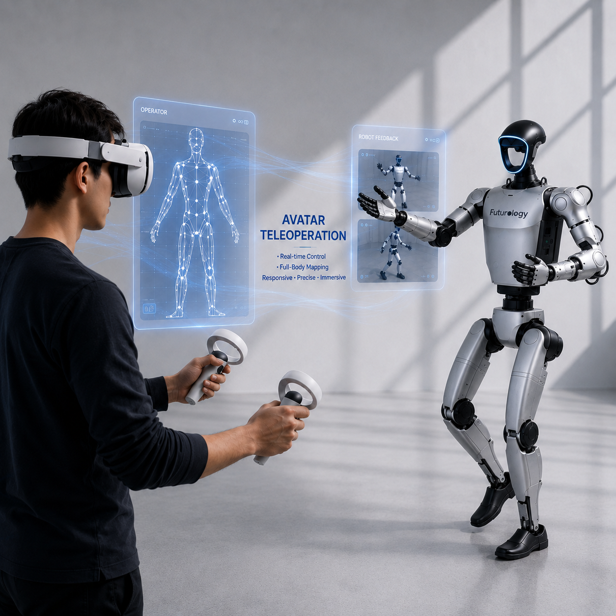 VR Full-Body Teleoperation System