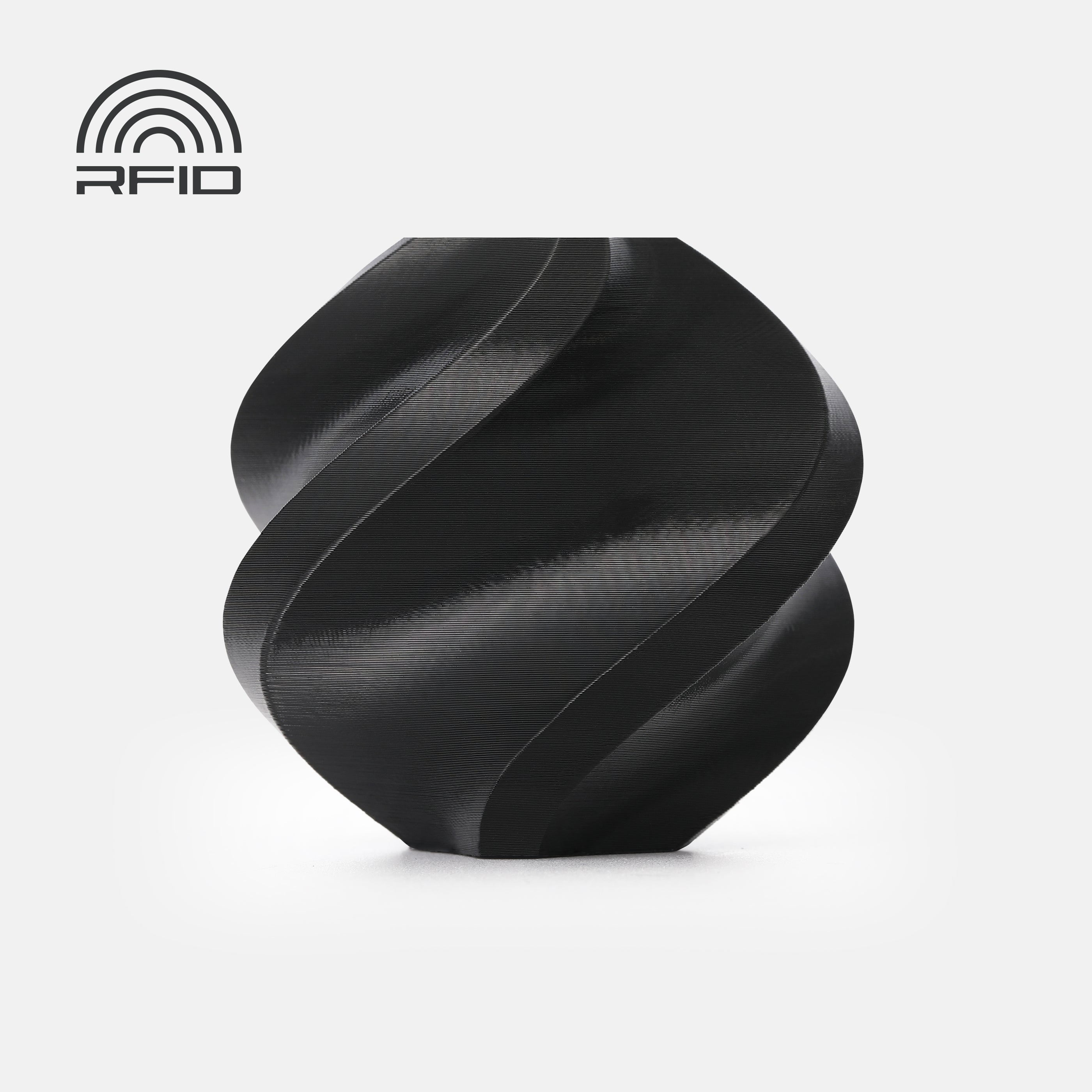 Bambu Lab 3D Printer Filament PC FR - Black - with Reusable Spool