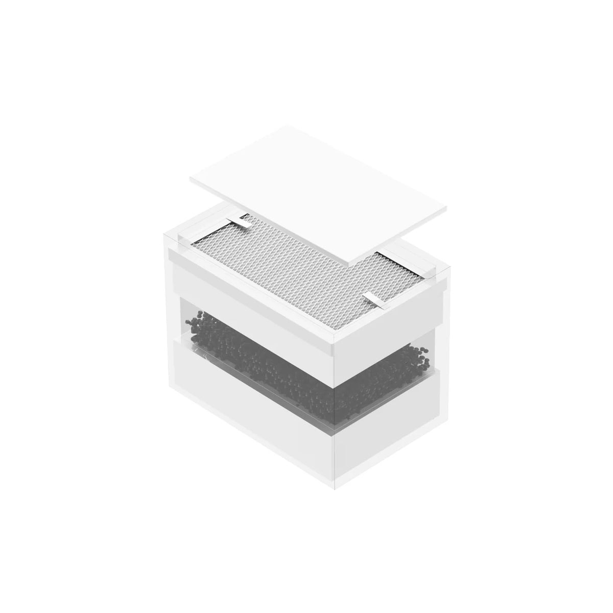 Filter Pack for Desktop Air Purifier (1 Pack)