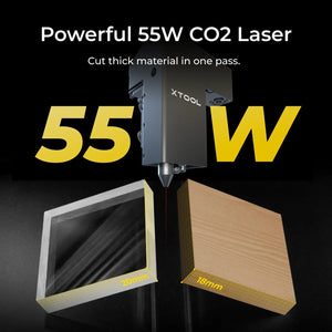 xTool P2S 55W Desktop CO2 Laser Cutter - P2S Standalone