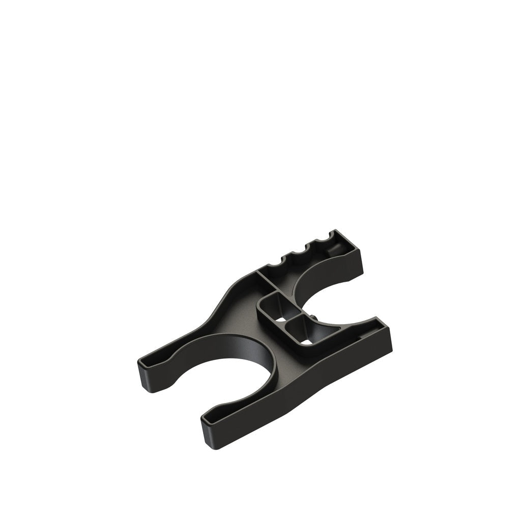 Arm folding fixed seat