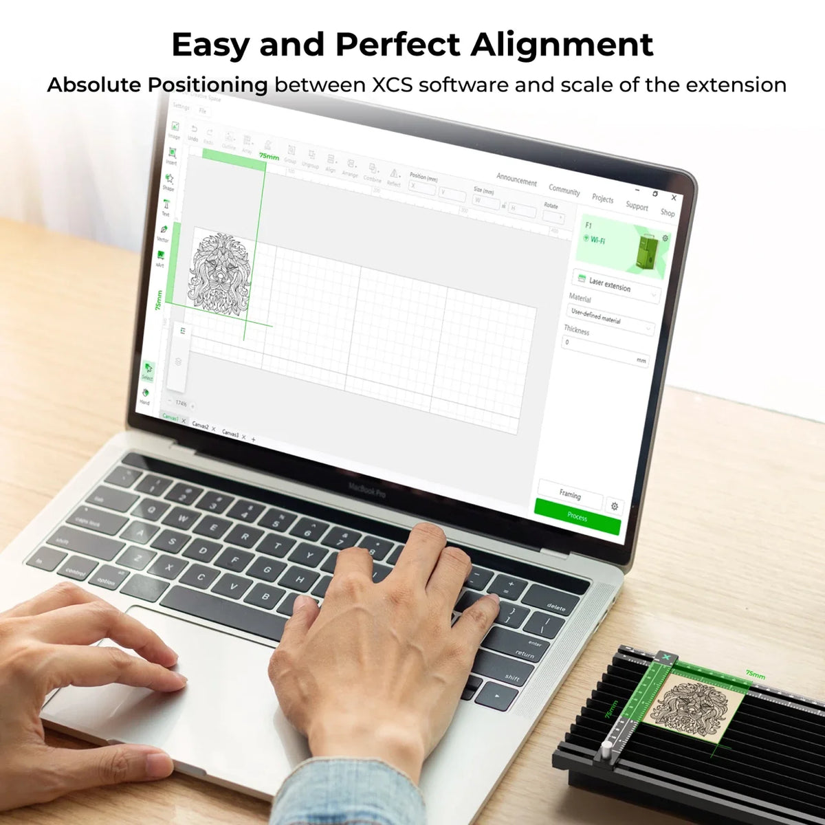 Slide Extension for F2/F1/F1 Lite