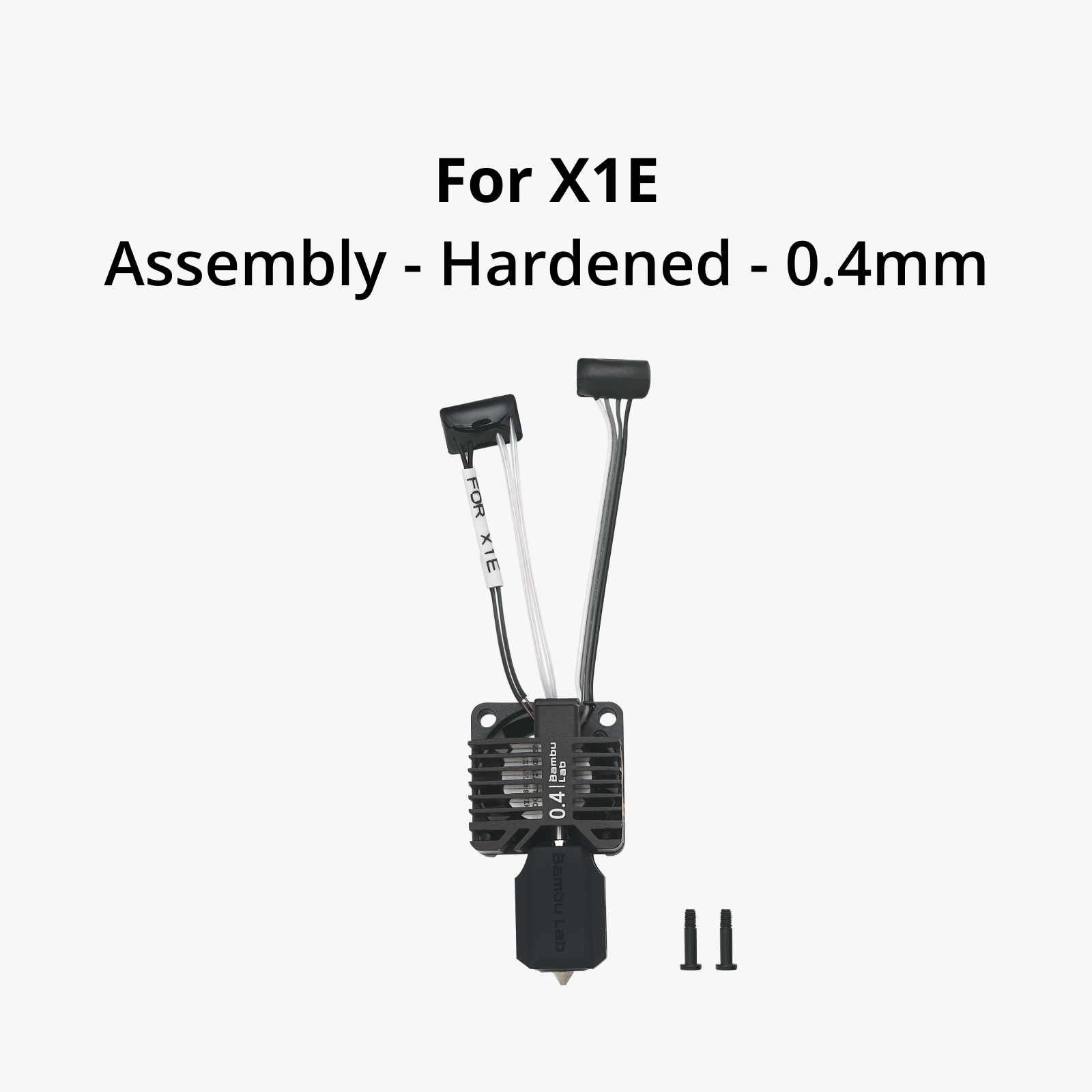 Bambu Lab Complete hotend assembly with hardened steel nozzle -0.4mm (FAH013)