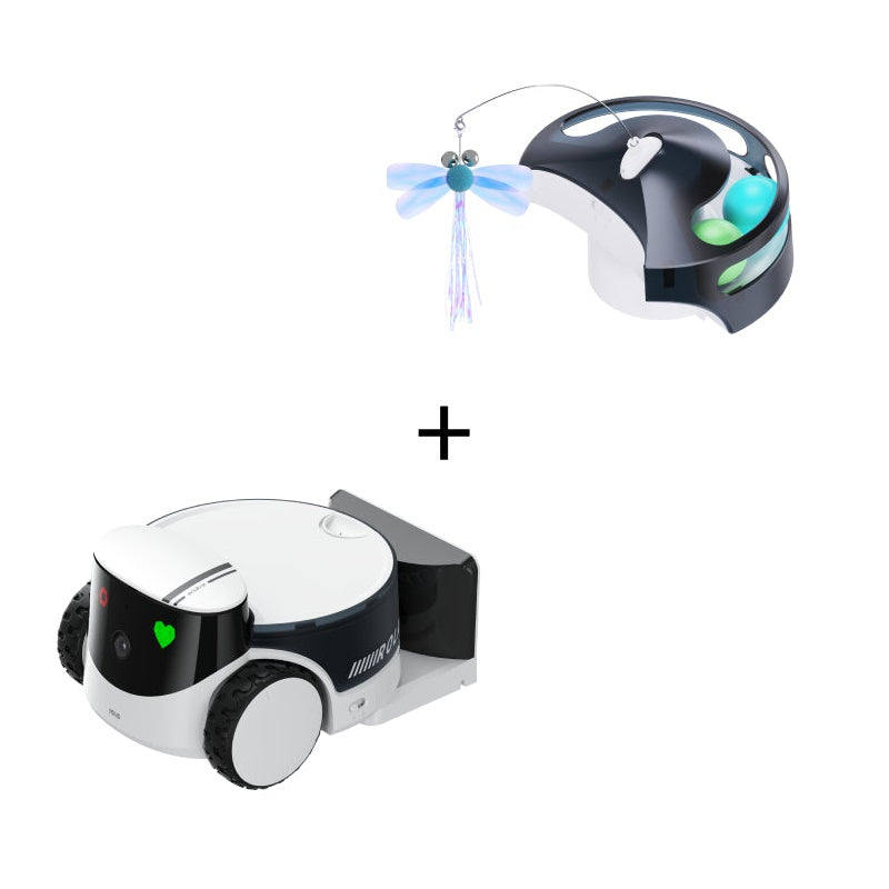 ROLA PetPal Robot Pet Companion with Interactive Toys