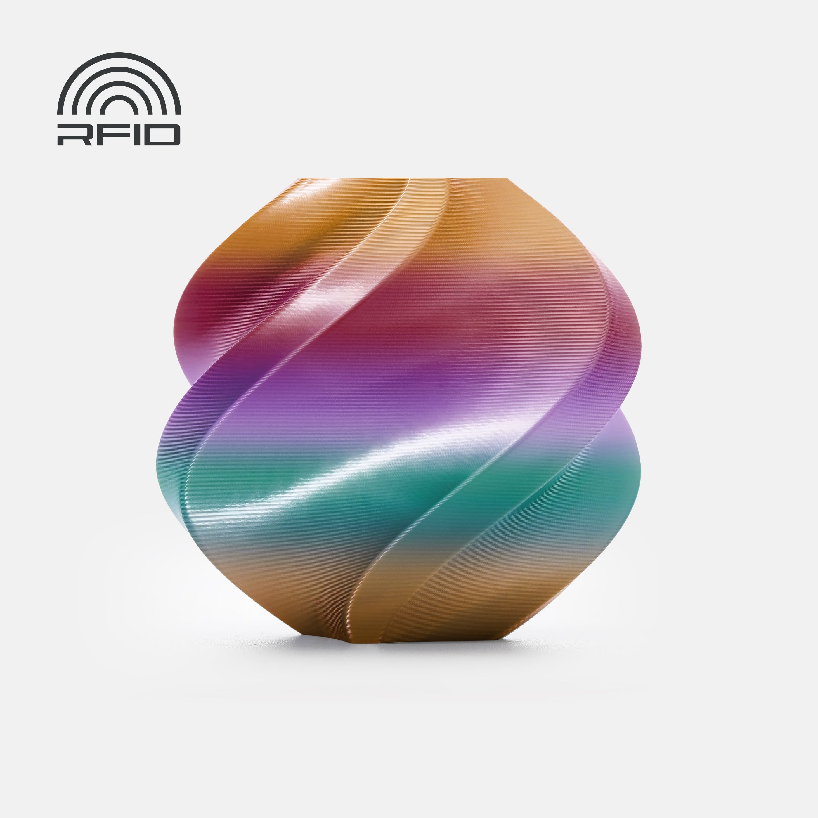 Bambu Lab Filament 3D Printer PLA Silk-Dawn Radiance (A05-M8-1.75-1000-SPL)