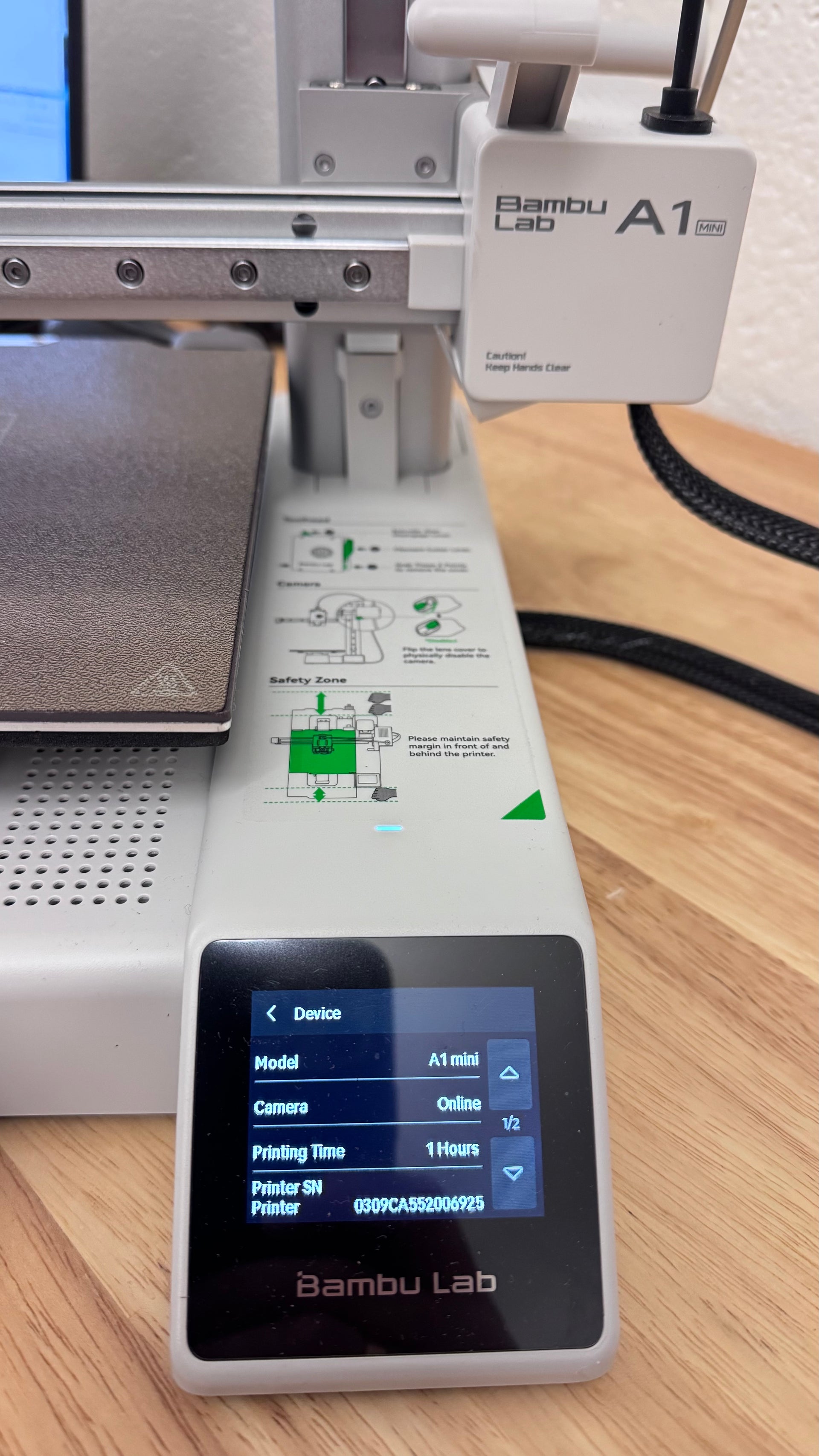 Bambu Lab A1 mini (PF002-M-US) Used (Without Accessories)