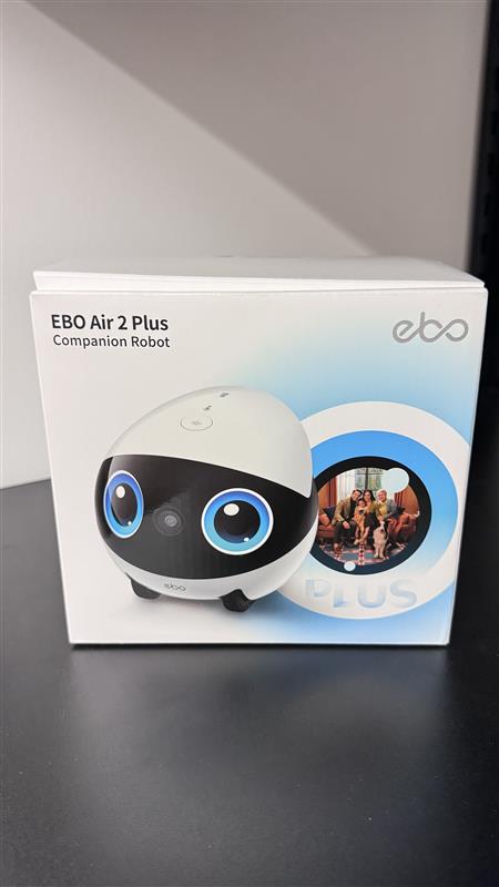 OPEN BOX Enabot EBO Air 2 Plus Companion Robot, AI-Powered Smart Security Camera