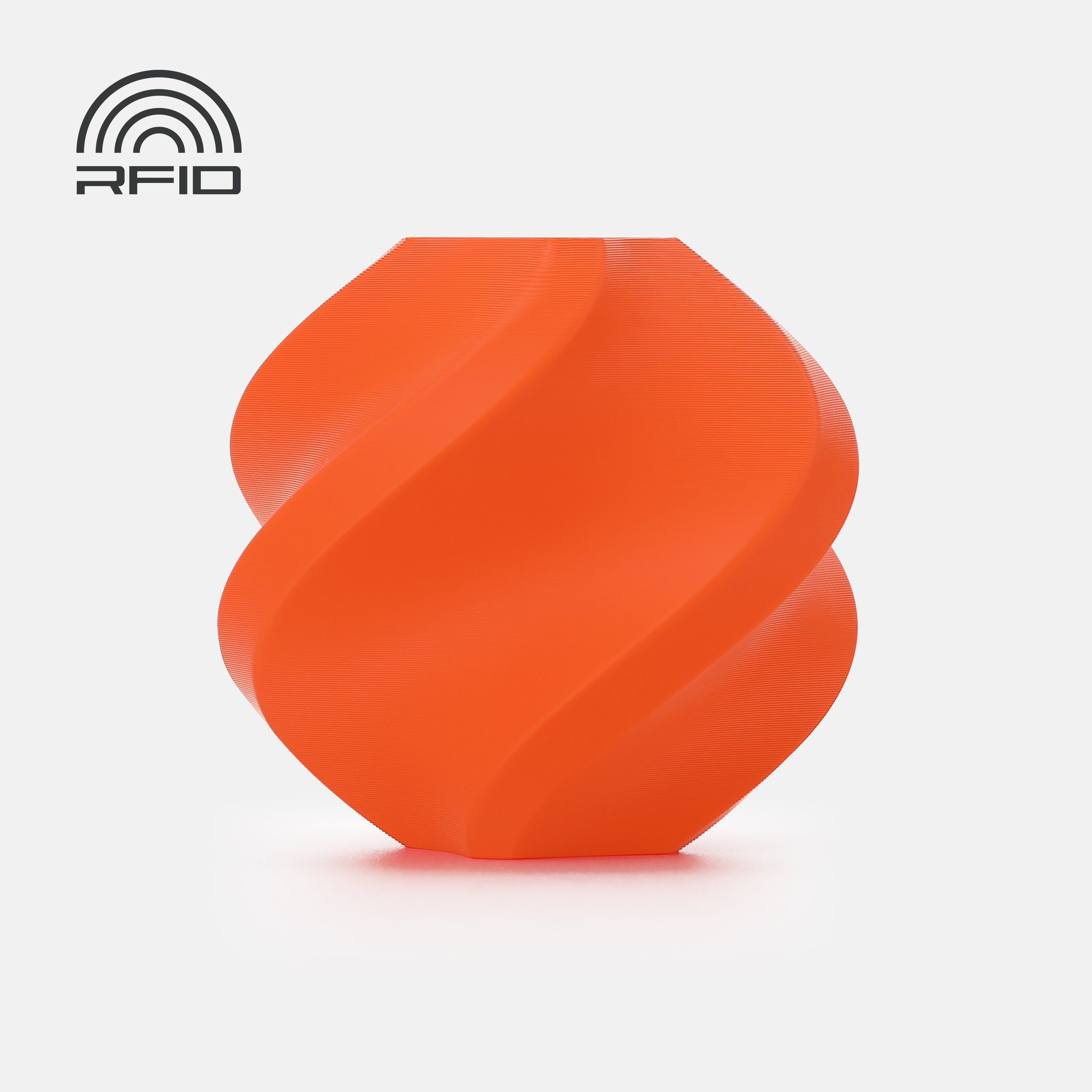 Bambu Lab 3D Printer Filament PLA Tough+-Orange