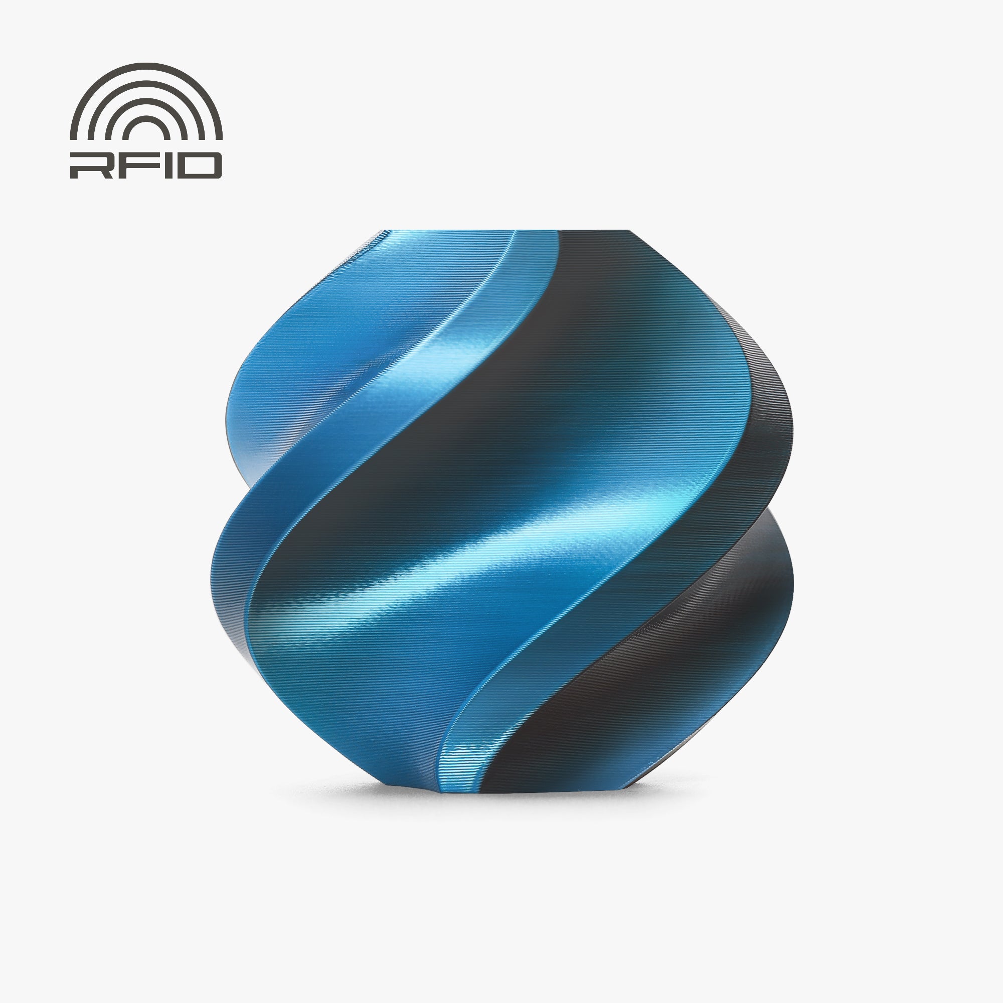 Bambu Lab 3D Printer Filament PLA Silk-Phantom Blue