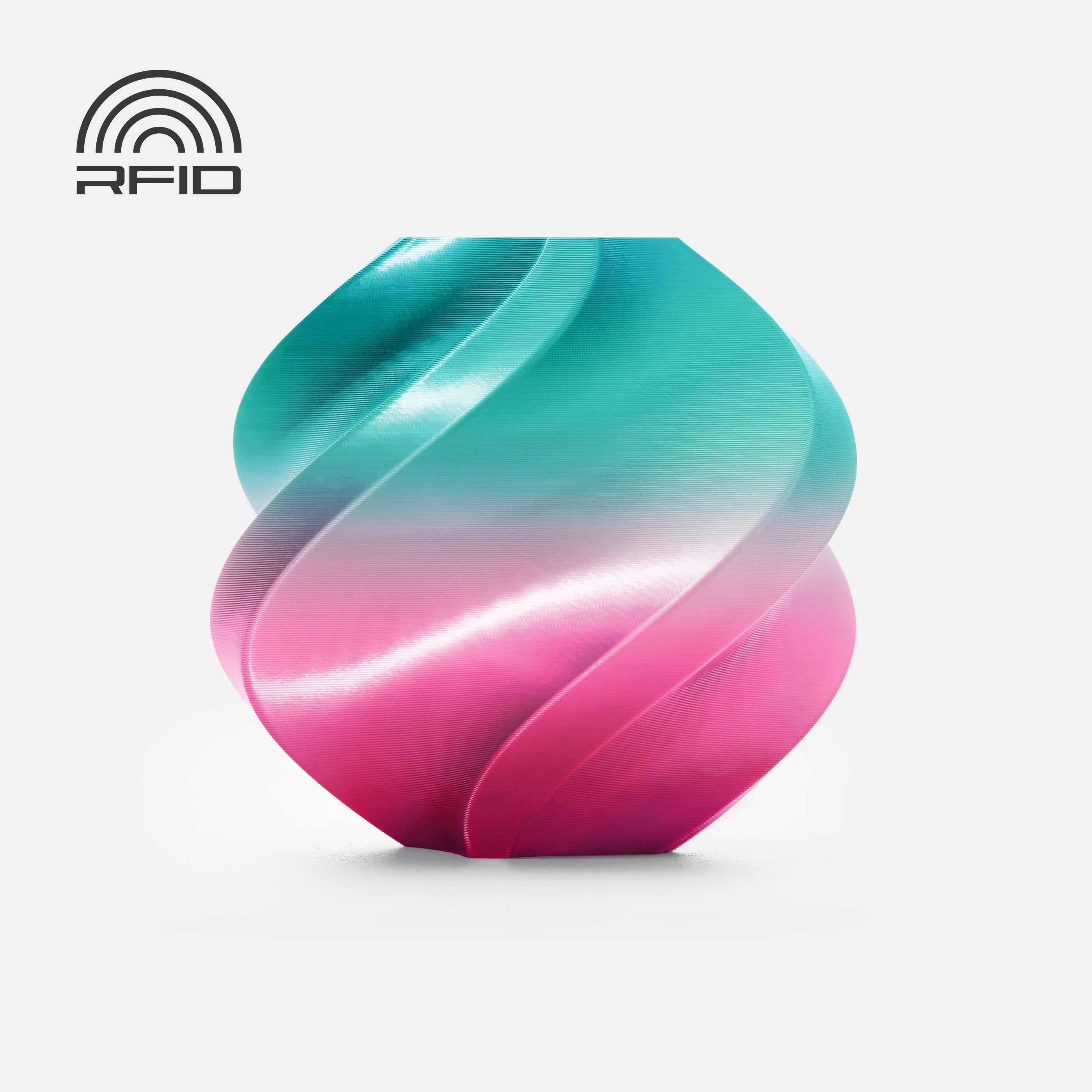 Bambu Lab 3D Printer Filament PLA Silk - South Beach - with Reusable Spool