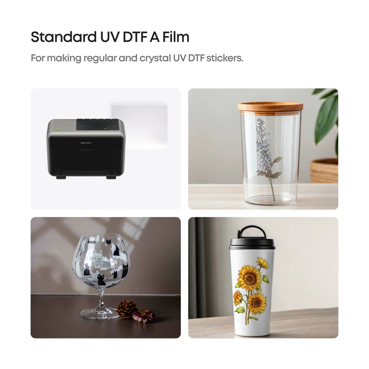 eufyMake Standard UV-DTF Printing Film A