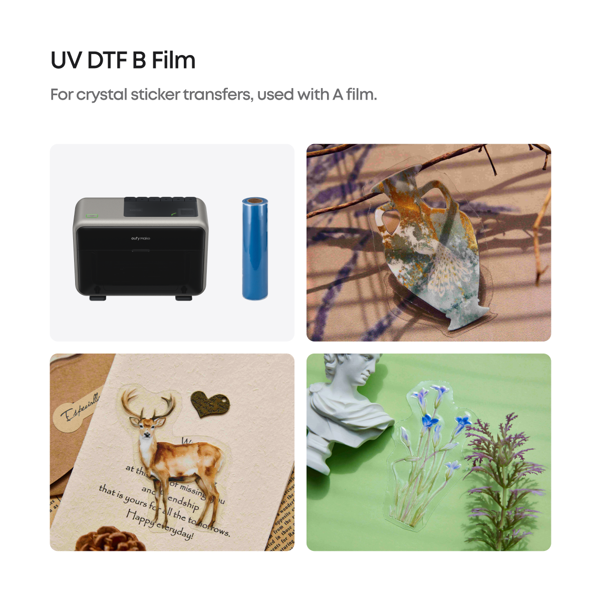 eufyMake UV-DTF Printing Film B Roll 30 m