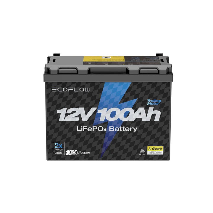 EcoFlow Lithium 12V 100Ah Deep Cycle LiFePO4 Battery