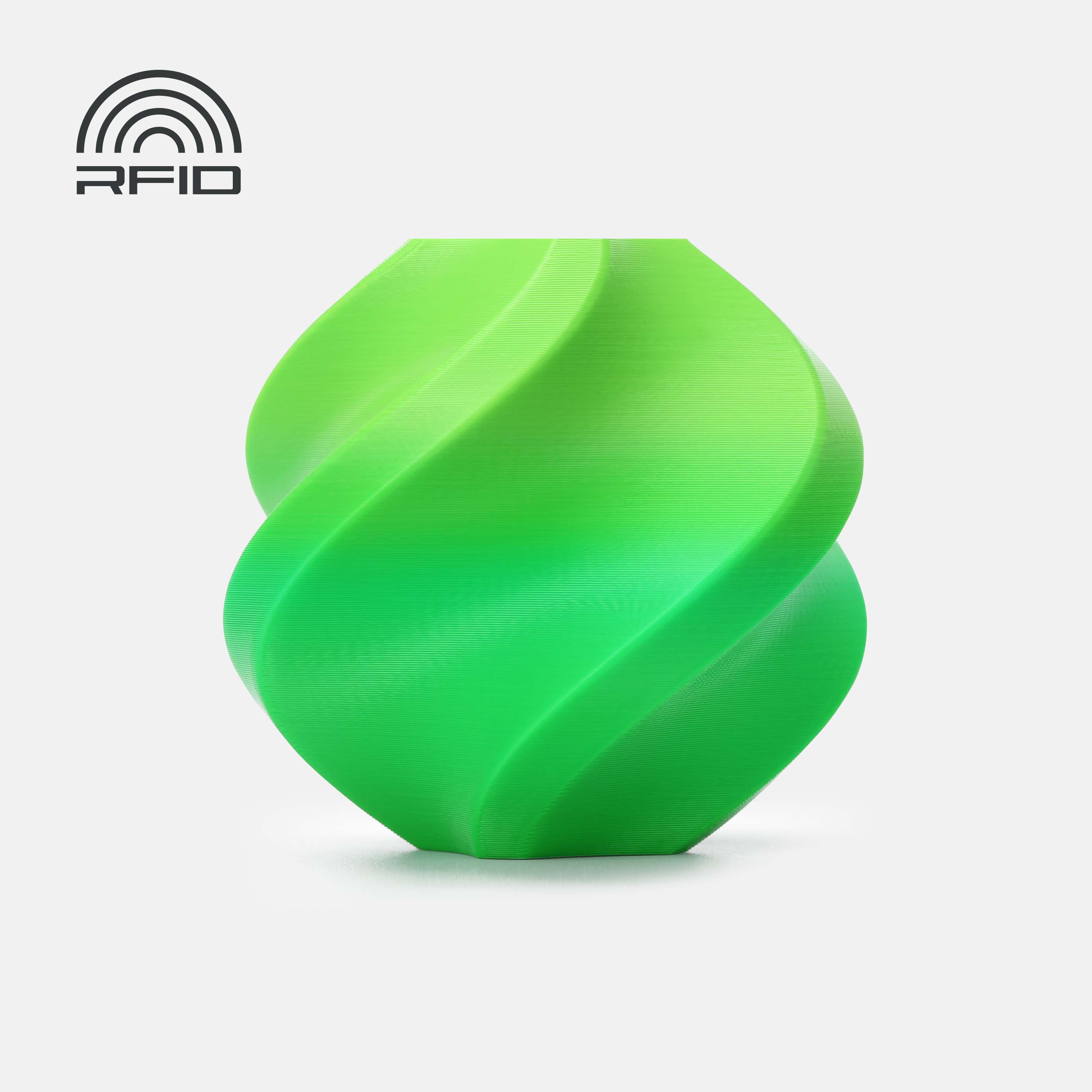 Bambu Lab 3D Printer Filament PLA Basic Gradient -Mint Lime