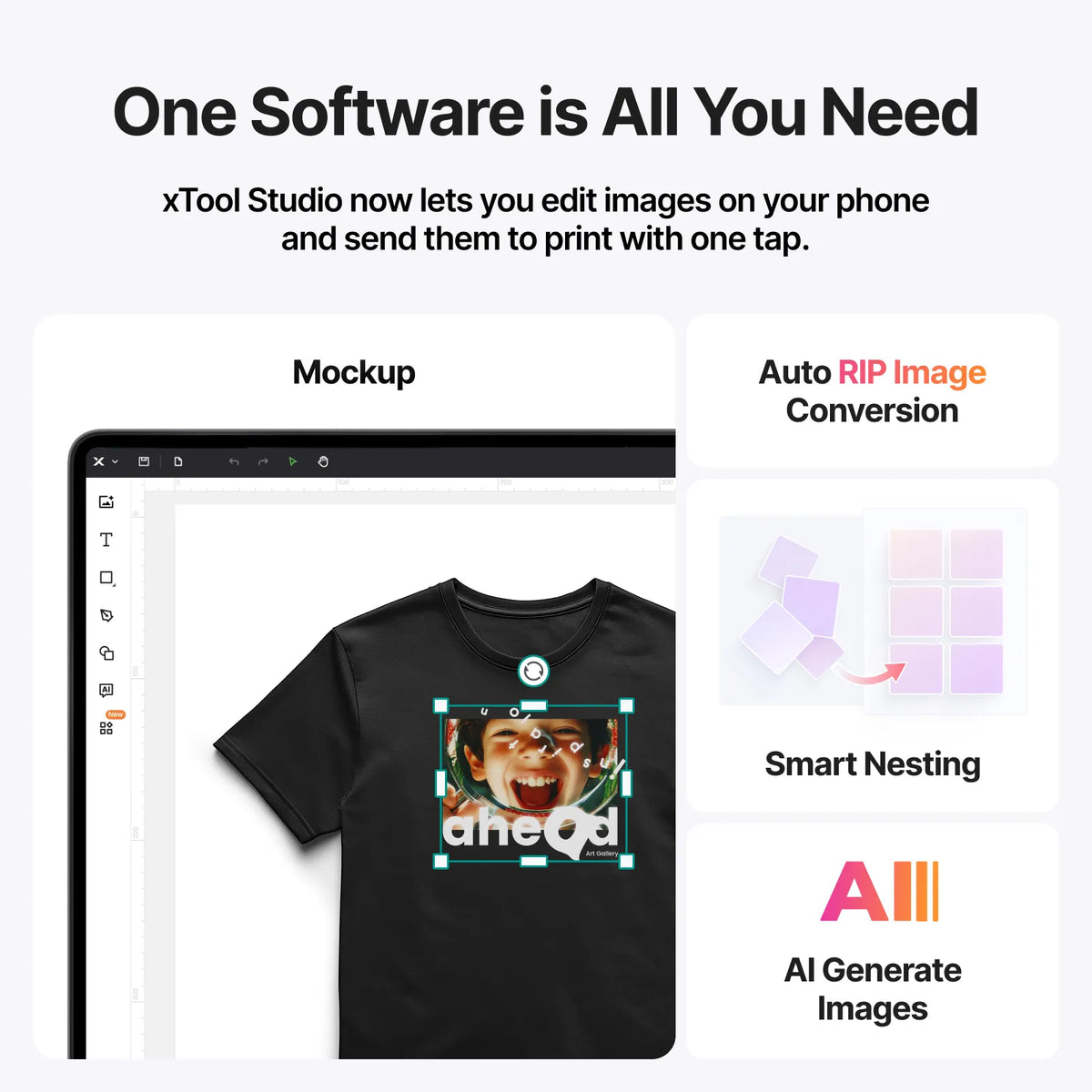 xTool Apparel Printer Plus - Standalone