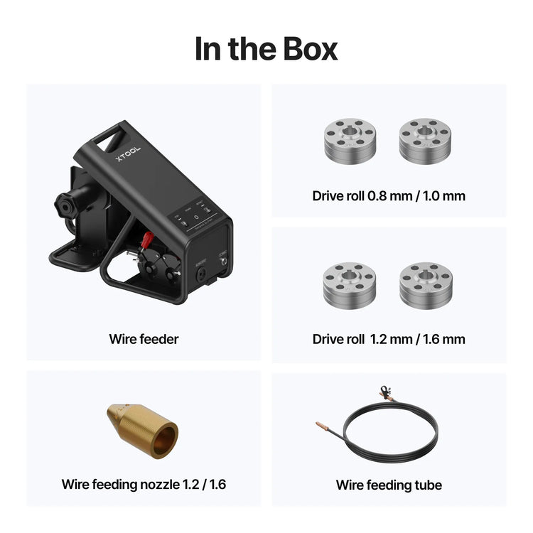 Wire Feeder for xTool MetalFab 1200W Laser Welder