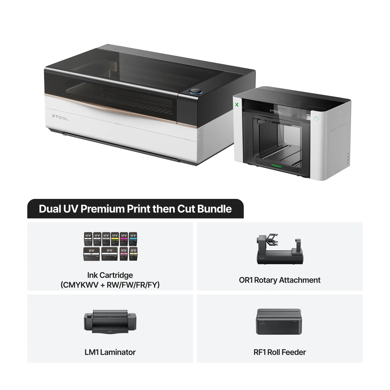 xTool O1 Omni Printer: The World’s First 4-in-1 Omni Printer - Single UV / Single UV Standalone