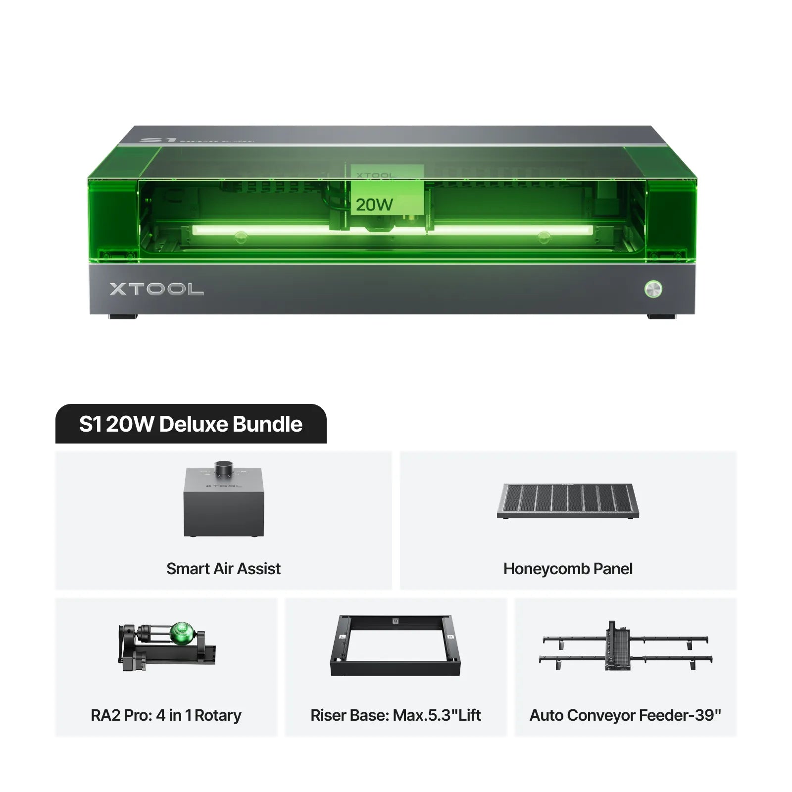 xTool S1 Enclosed Diode Laser Cutter