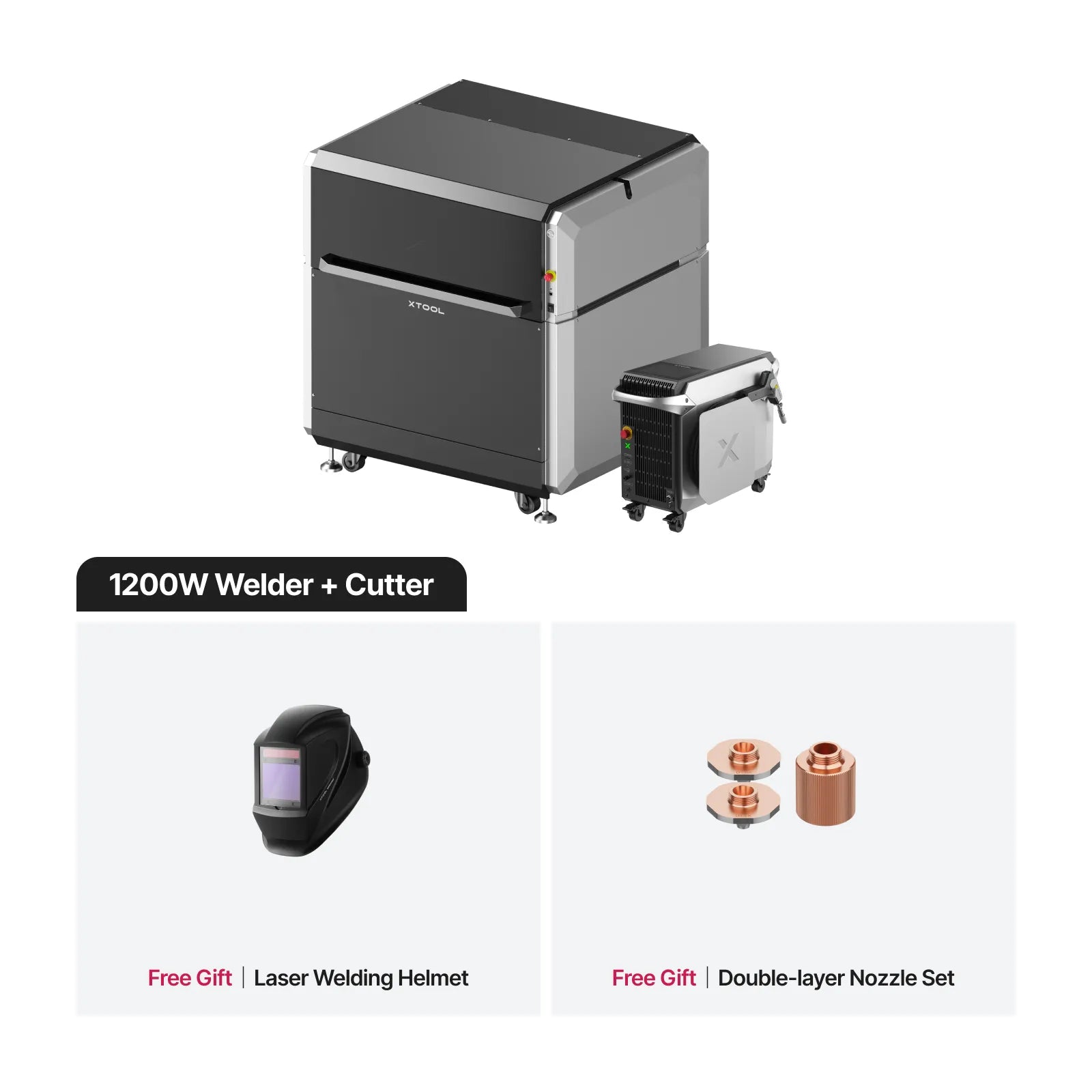 xTool MetalFab Laser Welder/ CNC Cutter - 1200W / 1200W Welder + Cutter