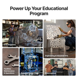 xTool MetalFab Laser Welder and CNC Cutter for Education - xTool MetalFab Educational Professional Suite