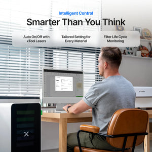 xTool SafetyPro™ AP2/ AP2 Max Air Purifier with SuperCyclone - SafetyPro™ AP2 Max