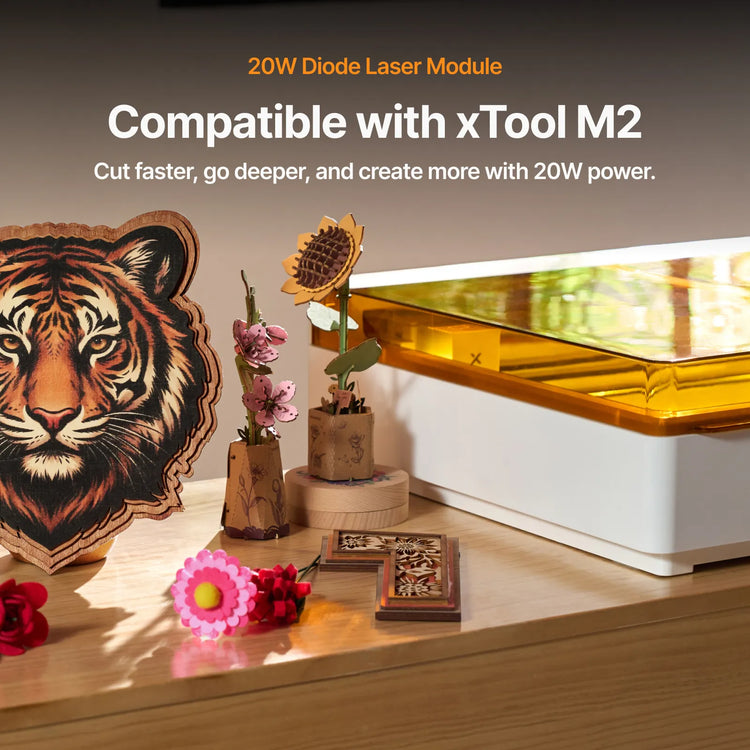 xTool M2 20W 455nm Diode Laser Module