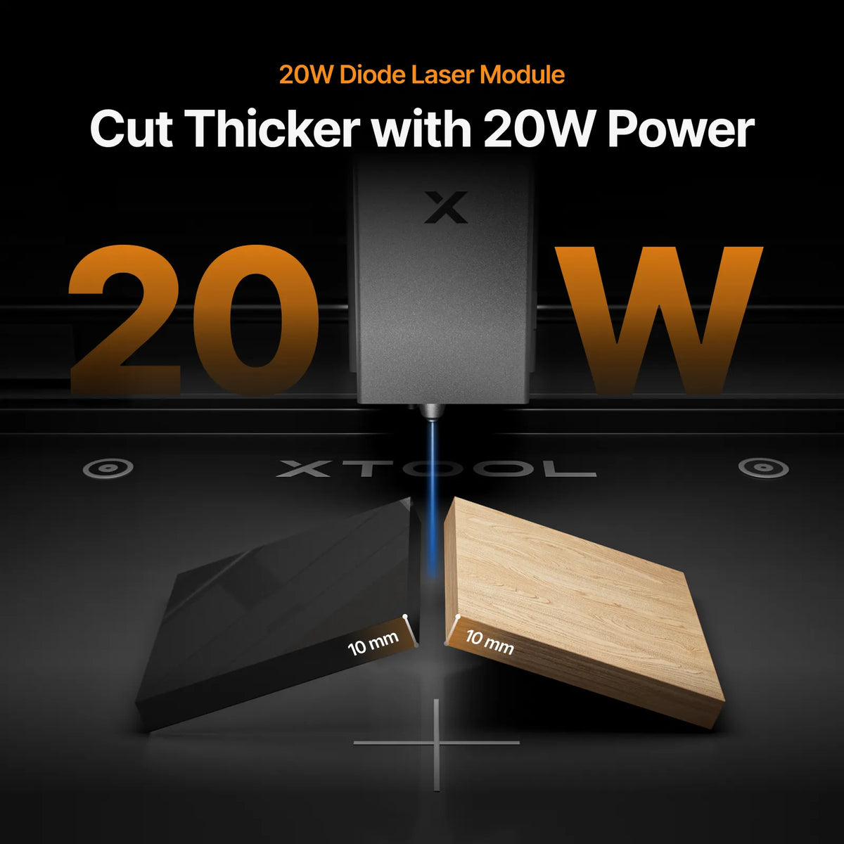 xTool M2 20W 455nm Diode Laser Module