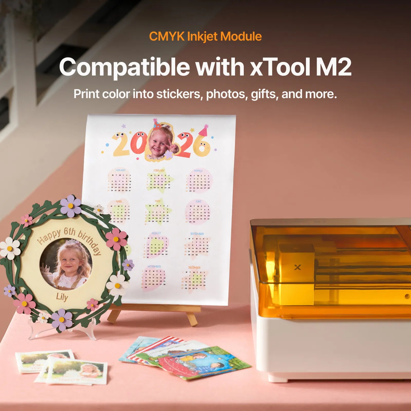 xTool M2 CMYK Inkjet Printing Module