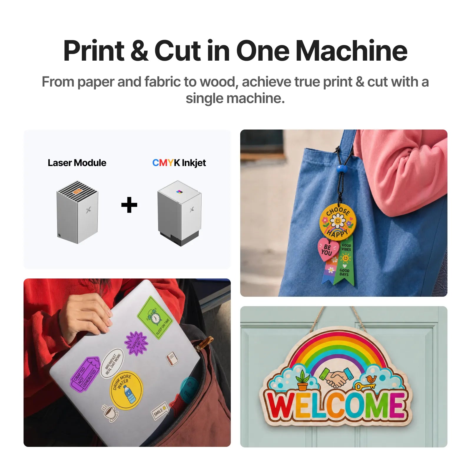 xTool M2 Color Craft Laser Cutter & Engraver 