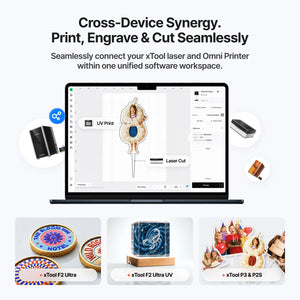 xTool O1 Omni Printer: The World’s First 4-in-1 Omni Printer - Single UV / Single UV Standalone