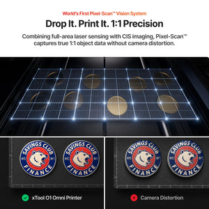 xTool O1 Omni Printer: The World’s First 4-in-1 Omni Printer - Single UV / Single UV Standalone