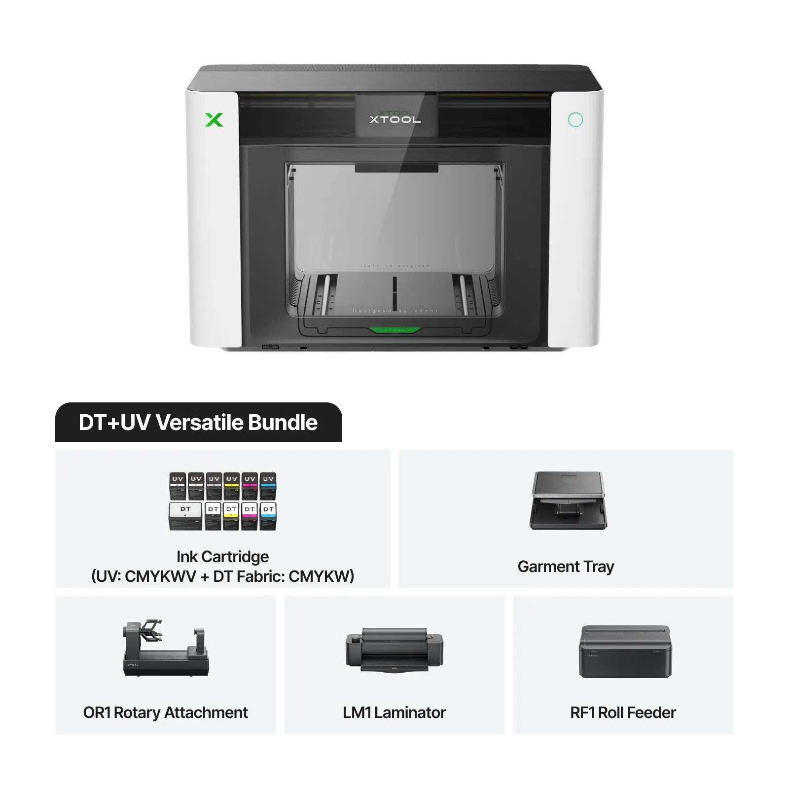 xTool O1 Omni Printer: The World’s First 4-in-1 Omni Printer - Single UV / Single UV Standalone