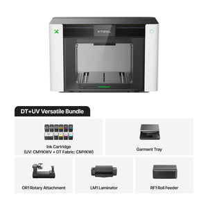 xTool O1 Omni Printer: The World’s First 4-in-1 Omni Printer - DT+UV / DT+UV Versatile Bundle